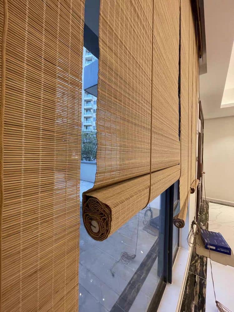 custom made bamboo blinds dubai